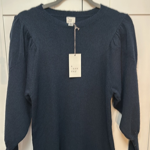 Women’s Sweater Dress Sz SM Navy Blue NEW! FIRM PRICE! - Picture 3 of 6